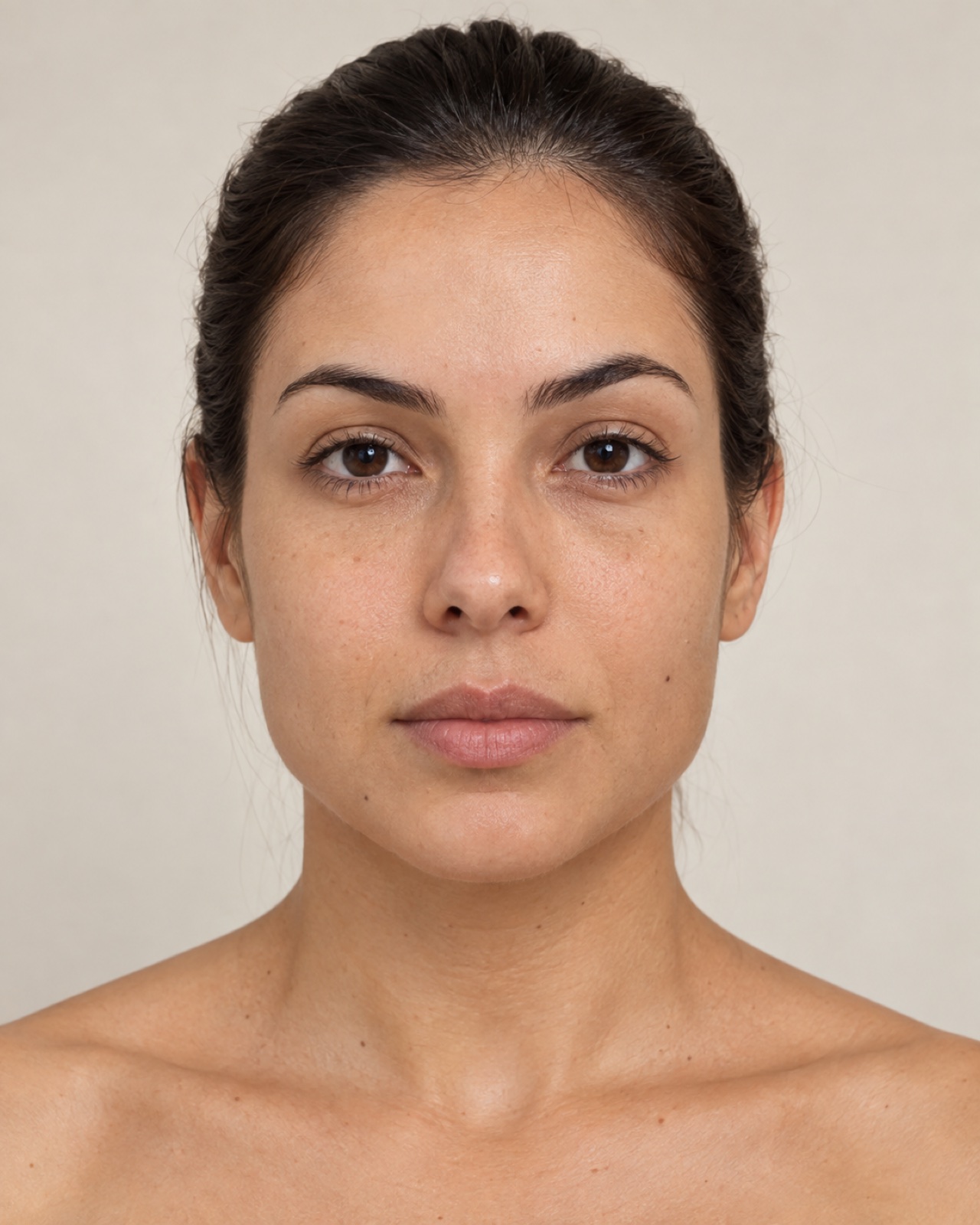 Antes — Harmonização facial — demonstração